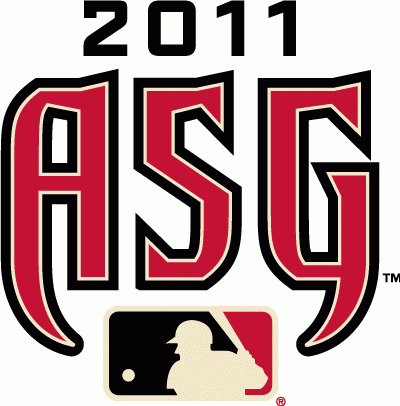 MLB All-Star Game 2011 Wordmark Logo iron on transfers for clothing